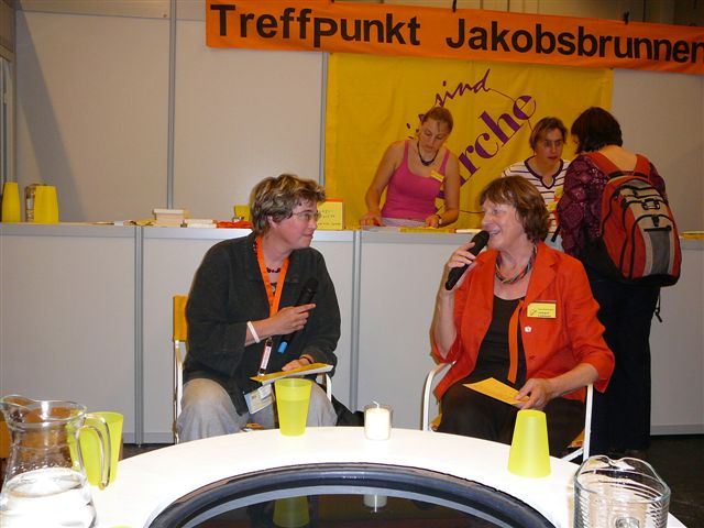 Barbara Rudolph (ACK) und Annegret Laakmann