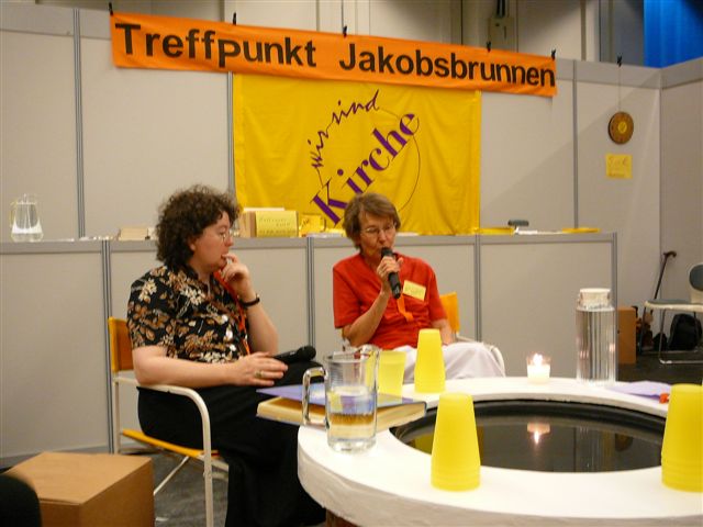 Prof�in Dr. Dorothea Sattler und Eva-Maria Kiklas