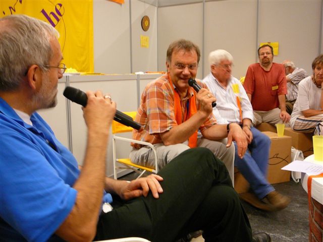Hans-Georg Hunstig (ZdK) und Christian Weisner