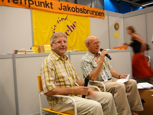Pierre Stutz (spiritueller Begleiter) und Karl Graml