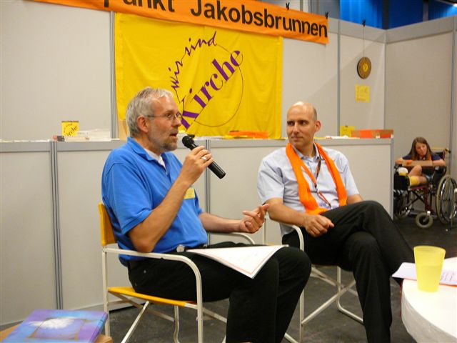 Prof. Dr. Dr. Eckhard Nagel (DEKT) und Christian Weisner