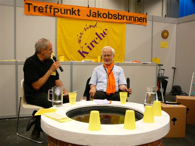 Wolf-M. Catenhusen (Pr�sidium DEKT) und Christian Weisner